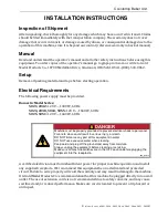 Preview for 4 page of Gold Medal 5021 Series Instruction Manual