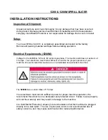 Preview for 3 page of Gold Medal 5280 Instruction Manual