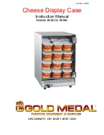 Preview for 1 page of Gold Medal 5582 Instruction Manual