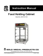 Preview for 1 page of Gold Medal 5587-00-190 Instruction Manual