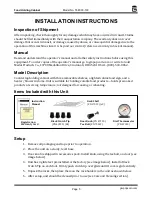 Preview for 5 page of Gold Medal 5587-00-190 Instruction Manual