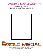 Gold Medal 8102 Instruction Manual preview