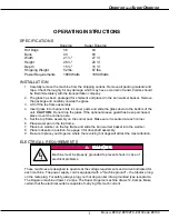 Preview for 3 page of Gold Medal 8102 Instruction Manual