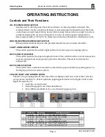 Preview for 6 page of Gold Medal Astro Pop 16oz 2023E Instruction Manual