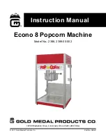 Gold Medal Econo 8 2388 Instruction Manual preview