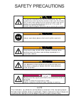 Preview for 2 page of Gold Medal Floss-Boss 3024EX Instruction Manual