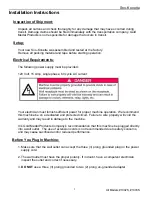 Preview for 3 page of Gold Medal Sno–Konette 1002S Instruction Manual