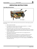 Preview for 9 page of Gold Medal Sterno Hot Dog Cart Instruction Manual