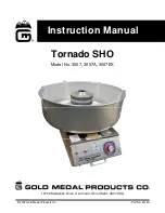 Gold Medal Tornado SHO 3007 Instruction Manual preview