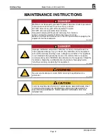 Preview for 8 page of Gold Medal Unifloss Top 3034 Instruction Manual