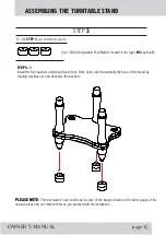 Preview for 16 page of Gold Note Bellagio Conquest Owner'S Manual