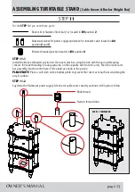 Preview for 24 page of Gold Note Bellagio Conquest Owner'S Manual