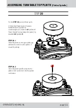 Preview for 35 page of Gold Note Bellagio Conquest Owner'S Manual