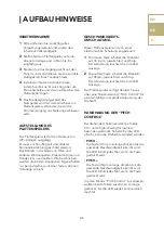 Предварительный просмотр 35 страницы Gold Note MEDITERRANEO User Manual