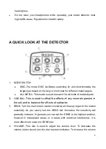 Preview for 6 page of Gold Rush Treasure Cove TC-5000 Owner'S Manual