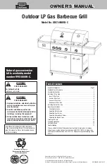 Gold Uniflame GBC1069WB-C Owner'S Manual предпросмотр