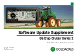 Goldacres G6 Crop Cruiser 2 Series Software Update предпросмотр