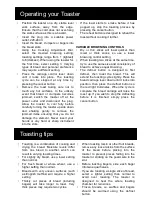 Preview for 4 page of Goldair Domus GT325 Operating Instructions