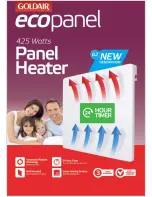 Goldair ecopanel GEPH211 Manual предпросмотр