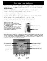 Preview for 5 page of Goldair ecopanel GEPH215 Manual