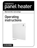 Goldair Ecosave GECO204 Operating Instructions Manual preview