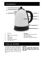 Preview for 3 page of Goldair FK360B Operating Instructions