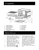 Preview for 4 page of Goldair FMO310 Operating Instructions Manual