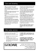 Preview for 7 page of Goldair FMO310 Operating Instructions Manual