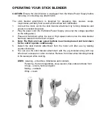 Preview for 4 page of Goldair FSB220 Operating Instructions Manual