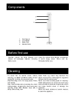 Предварительный просмотр 3 страницы Goldair FSB260BK Operating Instructions