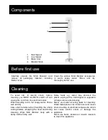 Preview for 3 page of Goldair FSB260G Operating Instructions