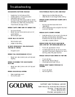 Preview for 12 page of Goldair GBM400 Operating Instructions Manual