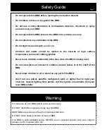 Preview for 3 page of Goldair GBQC210 Operating Instructions Manual