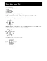 Предварительный просмотр 4 страницы Goldair GCBF100 Operating Instructions