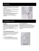 Preview for 3 page of Goldair GCDF051 Operating Instructions