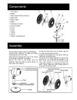 Предварительный просмотр 3 страницы Goldair GCDF165W Operating Instructions Manual