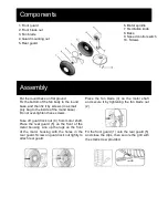 Preview for 3 page of Goldair GCDF30T Operating Instructions