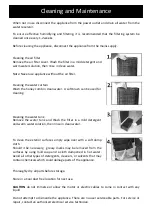 Preview for 9 page of Goldair GCEV340 Operating Instructions Manual