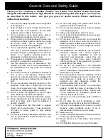 Preview for 2 page of Goldair GCH220 Operating Instructions