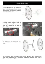 Предварительный просмотр 6 страницы Goldair GCHV220 Operating Instructions Manual