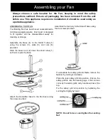 Предварительный просмотр 4 страницы Goldair GCMF100 Operating Instructions Manual