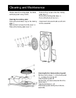 Preview for 8 page of Goldair GCMF200 Operating Instructions Manual