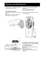 Preview for 8 page of Goldair GCMF220 Operating Instructions Manual