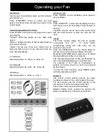 Preview for 5 page of Goldair GCMF300 Operating Instructions Manual