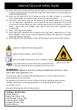 Preview for 3 page of Goldair GCPAC07 Operating Instructions Manual