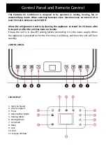 Preview for 7 page of Goldair GCPAC120 Operating Instructions Manual