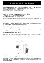 Preview for 9 page of Goldair GCPAC295 Operating Instructions Manual