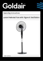 Goldair GCPF290 Operating Instructions Manual предпросмотр