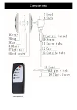 Preview for 4 page of Goldair GCPF290 Operating Instructions Manual