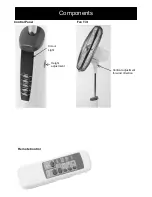 Preview for 4 page of Goldair GCPF401DR Operating Instructions Manual